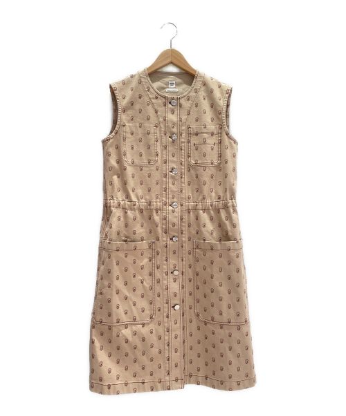 HERMES（エルメス）HERMES (エルメス) ベストインスピレーションドレス ベージュ サイズ:38の古着・服飾アイテム