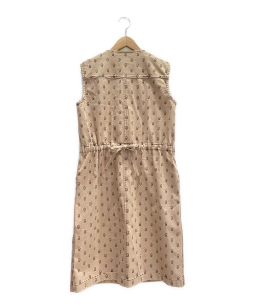 HERMES（エルメス）HERMES (エルメス) ベストインスピレーションドレス ベージュ サイズ:38の古着・服飾アイテム