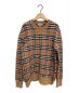 BURBERRY（バーバリー）の古着「BURBERRYCHECKERED ニット」｜ブラウン