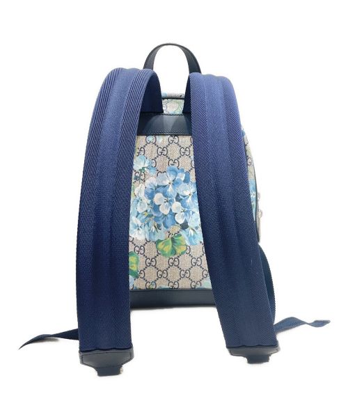GUCCI（グッチ）GUCCI (グッチ) バックパック ブルーの古着・服飾アイテム