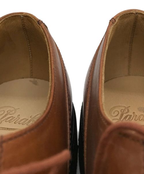 PARABOOT（パラブーツ）PARABOOT (パラブーツ) レザーシューズ ブラウン サイズ:8の古着・服飾アイテム