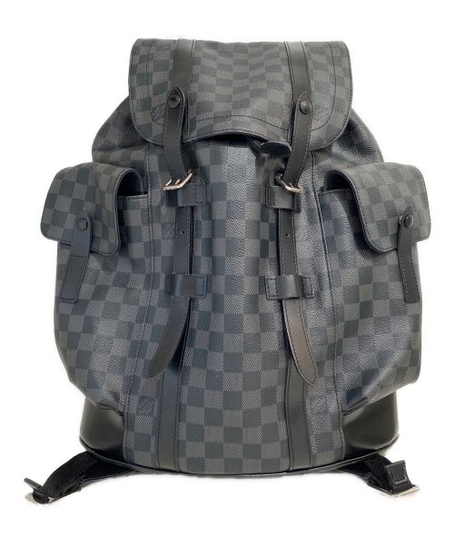 LOUIS VUITTON（ルイ ヴィトン）LOUIS VUITTON (ルイ ヴィトン) クリストファー PM ブラック サイズ:PMの古着・服飾アイテム