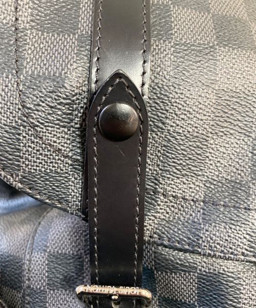 LOUIS VUITTON（ルイ ヴィトン）LOUIS VUITTON (ルイ ヴィトン) クリストファー PM ブラック サイズ:PMの古着・服飾アイテム