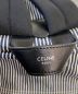 CELINE (セリーヌ) ヒッコリーデニムバックパック ライトグレー×ネイビー：49800円