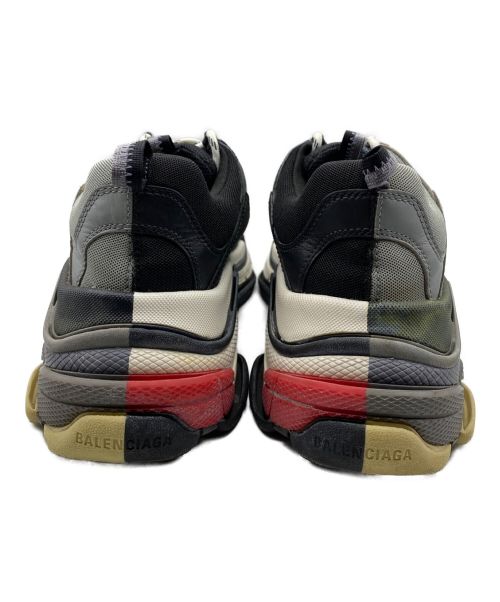 BALENCIAGA（バレンシアガ）BALENCIAGA (バレンシアガ) Triple-S  ブラック×グレー サイズ:43の古着・服飾アイテム