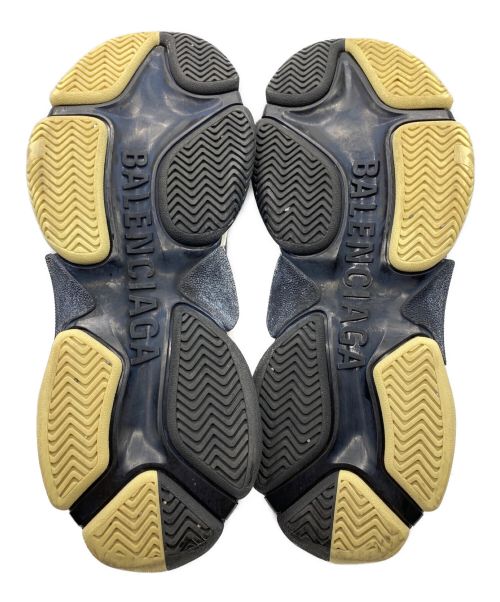 BALENCIAGA（バレンシアガ）BALENCIAGA (バレンシアガ) Triple-S  ブラック×グレー サイズ:43の古着・服飾アイテム