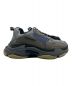 中古・古着 BALENCIAGA (バレンシアガ) Triple-S  ブラック×グレー サイズ:43：39800円