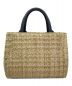 FENDI (フェンディ) ストロー プチ トゥージュール ベージュ×ネイビー：63800円