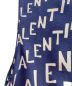中古・古着 VALENTINO (ヴァレンティノ) シェブロンドレス ネイビー サイズ:38：42800円