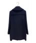 CHANEL (シャネル) ウールロングコート ネイビー サイズ:36：89800円