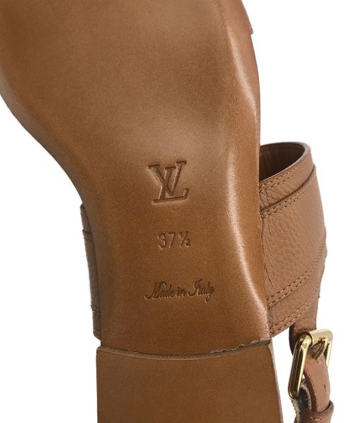 LOUIS VUITTON（ルイ ヴィトン）LOUIS VUITTON (ルイ ヴィトン) サンダル ブラウン サイズ:37 1/2の古着・服飾アイテム