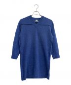 HERMESエルメス）の古着「カシミヤニットワンピース」｜ブルー
