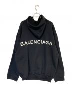 BALENCIAGAバレンシアガ）の古着「Back Logo Hoodie」｜ブラック