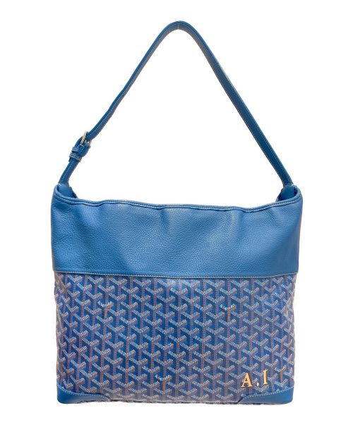 GOYARD（ゴヤール）GOYARD (ゴヤール) フィジーワンショルダーバッグ ブルーの古着・服飾アイテム