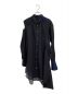 sacai（サカイ）の古着「カットアウトシャツワンピース」｜ネイビー×ブルー