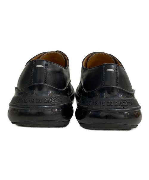 Maison Margiela（メゾンマルジェラ）Maison Margiela (メゾン マルジェラ) ダービーシューズ ブラック サイズ:39の古着・服飾アイテム