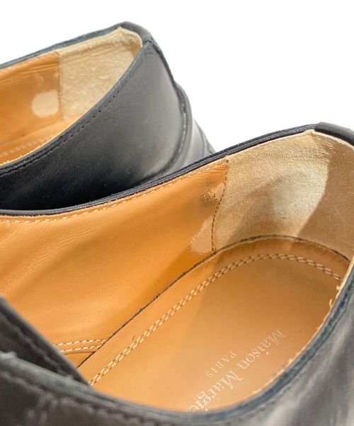 Maison Margiela（メゾンマルジェラ）Maison Margiela (メゾン マルジェラ) ダービーシューズ ブラック サイズ:39の古着・服飾アイテム