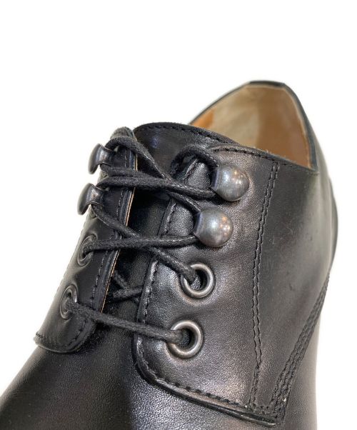 Maison Margiela（メゾンマルジェラ）Maison Margiela (メゾン マルジェラ) ダービーシューズ ブラック サイズ:39の古着・服飾アイテム