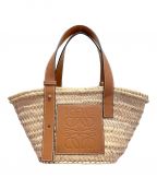 LOEWEロエベ）の古着「スモールバスケットバッグ」｜ナチュラル×タン