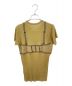 Maison Margiela (メゾンマルジェラ) ラメリブニットカットソー ゴールド サイズ:XS：14800円
