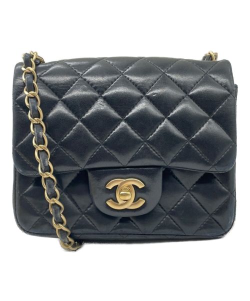 CHANEL（シャネル）CHANEL (シャネル) ミニマトラッセ ブラック サイズ:-の古着・服飾アイテム
