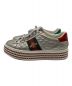 GUCCI (グッチ) エンブロイダリークリスタルスニーカー シルバー サイズ:37 1/2：39800円