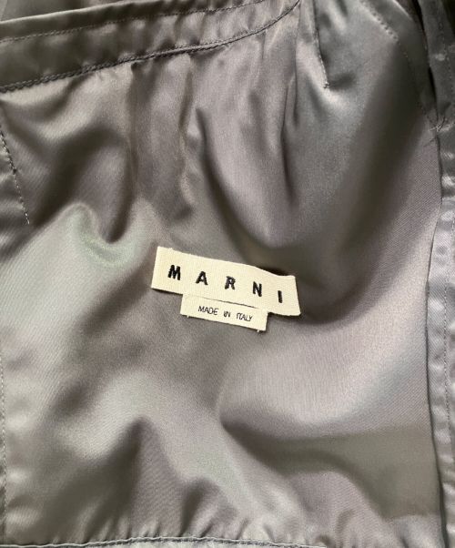 MARNI（マルニ）MARNI (マルニ) オーバーサイズコーチジャケット グレー サイズ:46の古着・服飾アイテム