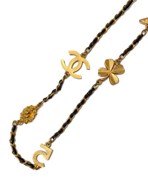 CHANEL（シャネル）CHANEL (シャネル) ヴィンテージアイコンチャームロングネックレス GPゴールドの古着・服飾アイテム
