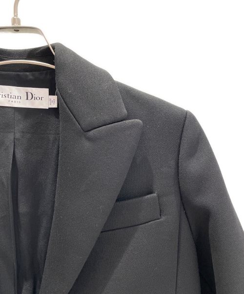 Christian Dior（クリスチャン ディオール）Christian Dior (クリスチャン ディオール) マーメイドチェスターコート ブラック サイズ:36の古着・服飾アイテム
