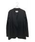 Maison Margiela（メゾンマルジェラ）の古着「ノーカラージャケット」｜ブラック