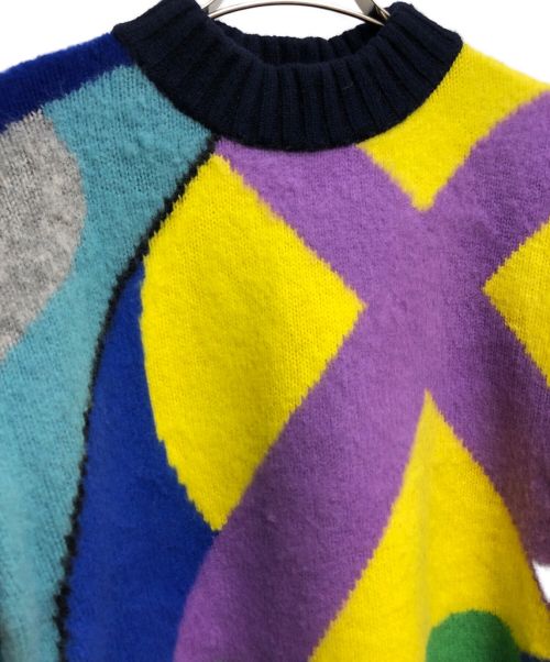 sacai（サカイ）sacai (サカイ) Jaqcuard Knit Pullover マルチカラー サイズ:1の古着・服飾アイテム