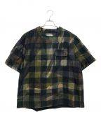 sacaiサカイ）の古着「Plaid Pullover」｜オリーブ