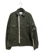 sacaiサカイ）の古着「Cotton Nylon Oxford Blouson」｜オリーブ