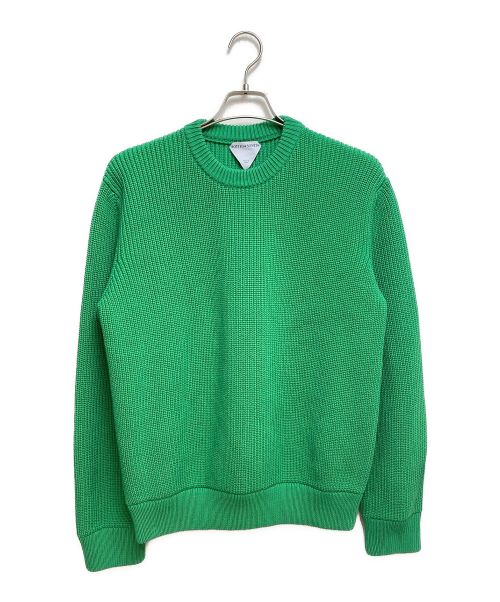 BOTTEGA VENETA（ボッテガベネタ）BOTTEGA VENETA (ボッテガベネタ) コットンリブセーター ピーポッド サイズ:Mの古着・服飾アイテム