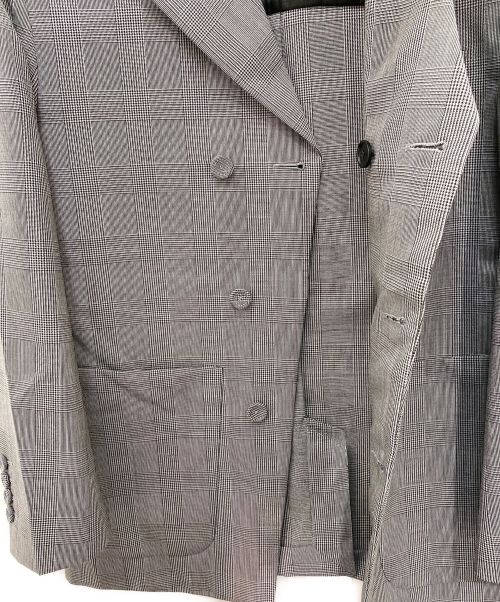 Dior（ディオール）Dior (ディオール) PRINCES OF WALES JACKET グレー サイズ:44の古着・服飾アイテム