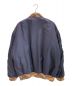 PRADA (プラダ) Re Nylon Knit Bomber Jacket ネイビー×ベージュ サイズ:XS：328000円