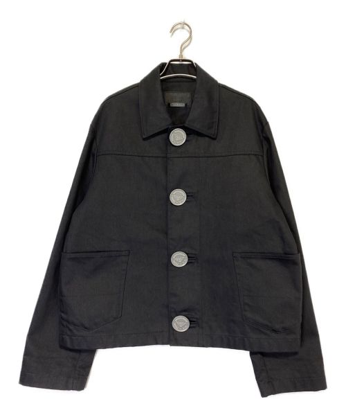 PRADA（プラダ）PRADA (プラダ) オーバーサイズジャケット ブラック サイズ:SIZE 48の古着・服飾アイテム