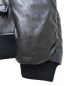 中古・古着 PRADA (プラダ) 21AW ナッパレザー ボンバージャケット ブラック サイズ:46：428000円