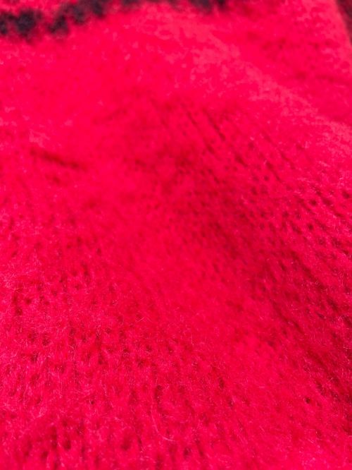 CELINE（セリーヌ）CELINE (セリーヌ) BOXY SWEATER レッド サイズ:XSの古着・服飾アイテム