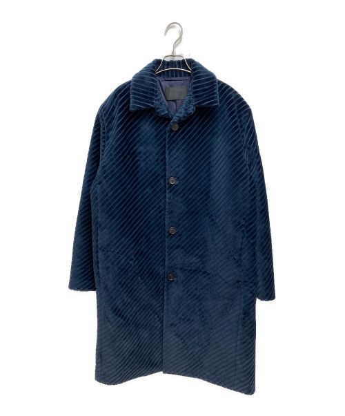 PRADA（プラダ）PRADA (プラダ) コーデュロイコート ネイビー サイズ:46の古着・服飾アイテム