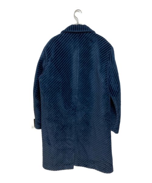 PRADA（プラダ）PRADA (プラダ) コーデュロイコート ネイビー サイズ:46の古着・服飾アイテム