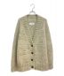 Maison Margiela（メゾンマルジェラ）の古着「ローゲージアルパカコットンウールニットカーディガン」｜ベージュ