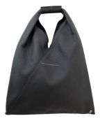 MM6 Maison Margielaエムエムシックスメゾンマルジェラ）の古着「Japaneseレザースモールバッグ」｜ブラック