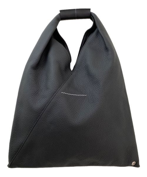 MM6 Maison Margiela（エムエムシックスメゾンマルジェラ）MM6 Maison Margiela (エムエムシックス メゾンマルジェラ) Japaneseレザースモールバッグ ブラック サイズ:スモールの古着・服飾アイテム