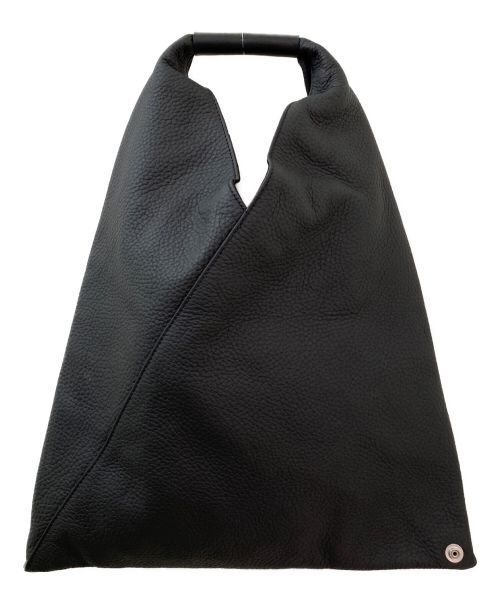 MM6 Maison Margiela（エムエムシックスメゾンマルジェラ）MM6 Maison Margiela (エムエムシックス メゾンマルジェラ) Japaneseレザースモールバッグ ブラック サイズ:スモールの古着・服飾アイテム