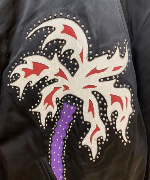 CELINE（セリーヌ）CELINE (セリーヌ) 22SS ×タイラー・チルドレス エンブロイダリー テディジャケット ブラック サイズ:46の古着・服飾アイテム