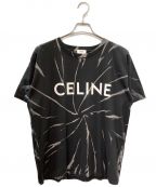 CELINEセリーヌ）の古着「ルーズ Tシャツ タイダイコットン」｜ブラック