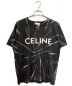 CELINE（セリーヌ）の古着「ルーズ Tシャツ タイダイコットン」｜ブラック