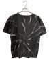 CELINE (セリーヌ) ルーズ Tシャツ タイダイコットン ブラック サイズ:S：35800円