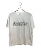 CELINEセリーヌ）の古着「×マーメイド ヘックス アーティストプリント ルーズTシャツ / コットンジャージー」｜ホワイト